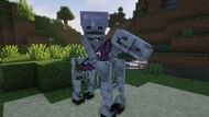 A skeleton horseman in Minecraft (Image via Minecraft)